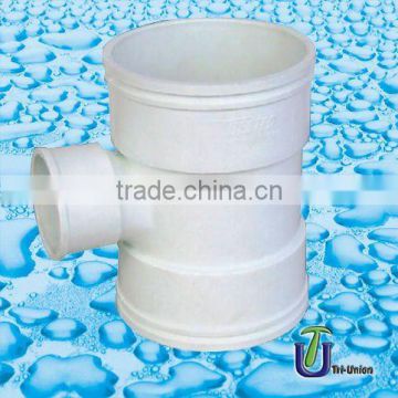 plastic tee /UPVC reducing tee /downstream tee