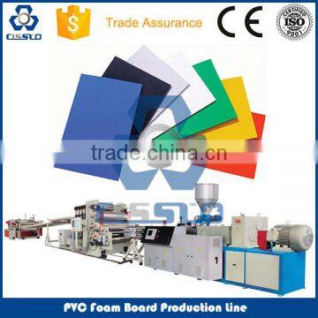 CE STANDARD HIGH PERFORMANCE PVC FOAM PLATE EXTRUDER MACHINE