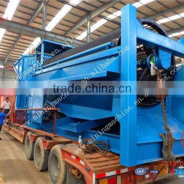 Mobile Gold Washing Trommel Scrubber Gold Refining Machine From China Supplier photo-2