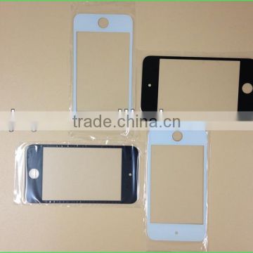 front touch screen glass lens for ipod touch4,digitizer replacement for for ipod touch4