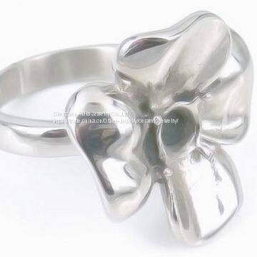 Fashion Party Titanium Stainless Steel Men's Solomon Skull Ring