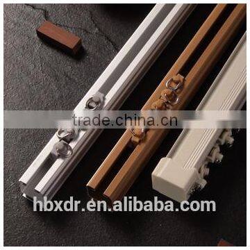 Sliding aluminium curtain rail