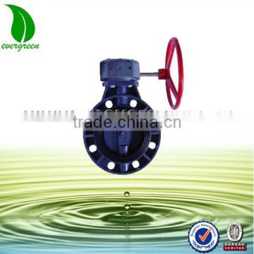 9202 popular pneumatic flange water control butterfly valve