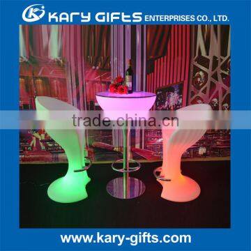 Strong Aluminum Alloy Bar Furniture Led Cocktail Bar Table photo-3