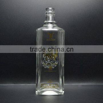 High Quality Glass Wine Bottle Weight Liquor Spirit Bottle Bevarage photo-4