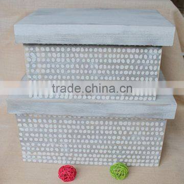 2016 Hotsale High Quality Rectangle Wooden Packing Box