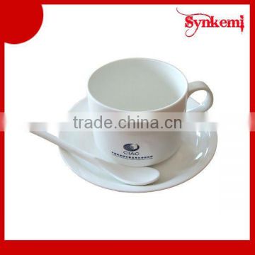 PLA coffee cup and saucer set