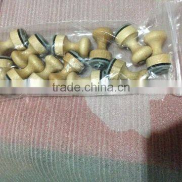 Custom Cheap Kids Education Wooden Engraving Stamp photo-2