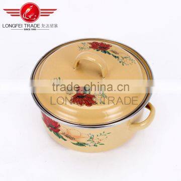Chinese Hot Sale High Quality Cheap Enamel Cookware Sets / Casserole photo-3