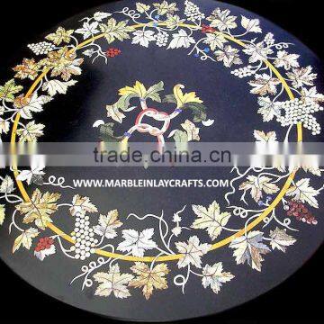 Beautiful Marble Inlay Coffee Table Top