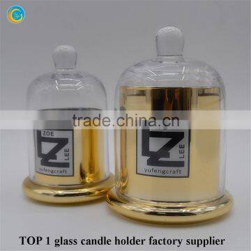 Custom luxury scented candles wedding table decor