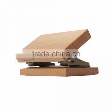 Office Stationery Wooden Paper Hole Punch Machine