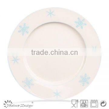 10.5" christmas ceramic plate, ceramic christmas plate