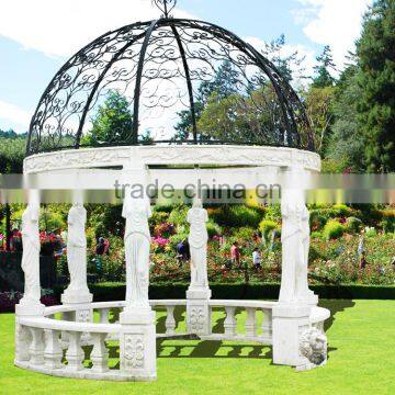 Popular Design Cheap Marble Gazebo With High Quality GAB-009 photo-4