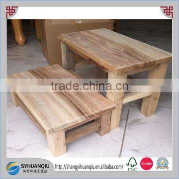 Small Wooden Wood Stool Bench stool for Adult Vintage Chinese Craft Retro