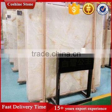 Natural Snow White Onyx Stone Slab With Good Price