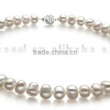 Kaitlyn White 8-9mm a Quality Freshwater Pearl Jewelry photo-2