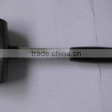 High quality rubber hammer with steel handle