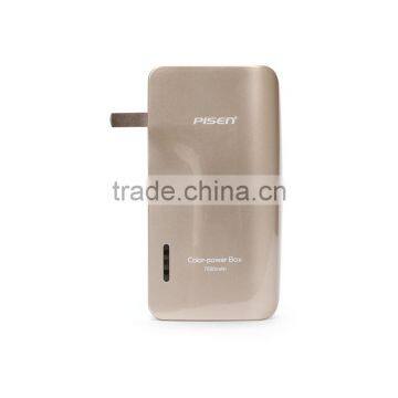 ac power bank 7500mAh gold