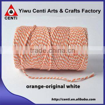 Top sale China original white and coloured natural cotton baker twine , divine twine , baker string