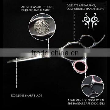 GU-575G High Quality Damascus Layer Steel Hair Cutting Scissors photo-6