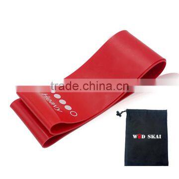 Set of 5 Loop Resistance Band (XLight, Light, Medium, Heavy, Xheavy) 10" X 2" photo-6