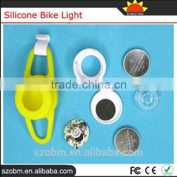 White Bicycle Headlight Silicone Bike Light For Safety Travel photo-5