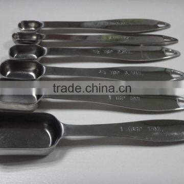 2016 Hot Sale 6pc Stainless Steel Measuring Spoon Sets,coffee Set,tea Set photo-2