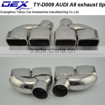 car exhaust muffler tip for Audi A8