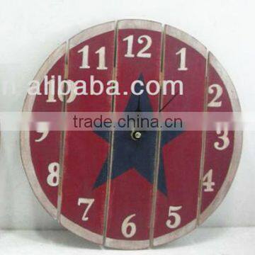 Wood MDF Hot Sale Wall 13 Diam Antique Clocks