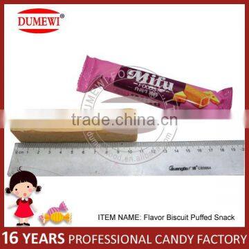 Cheese Flavor Biscuit Puffed Stick/ Sandwich Biscuits Stick photo-5