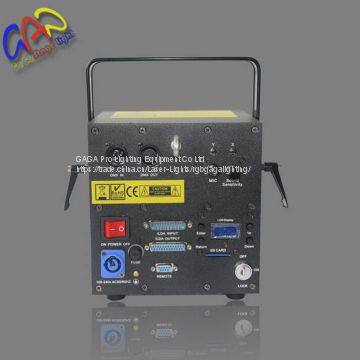 Многофункциональный лазерный светильник мощностью 3 Вт RGB с SD-картой для наружной рекламы photo-4