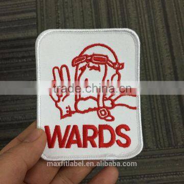 2016 Custom Logo High Quality Embroidery Patch Badge for Apparel photo-2
