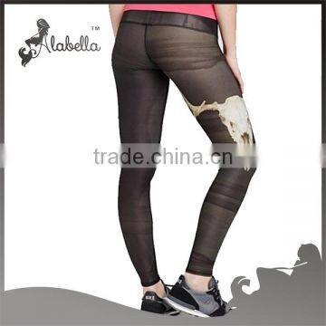 High Quality All Over Sublimation Printed Yoga Works Pants Yoga Leggings for Women photo-2