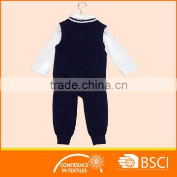 Handsome Stylish 3 PCS Children's School Boy Clothing Set photo-2
