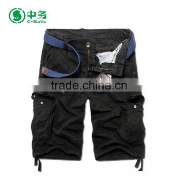 2017 HOT SALE New Style Summer Pure Cotton Six Pockets Men Short Pants photo-4