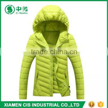 Fashionable Multi Color Slim Women Winter Down Puffer Jacket photo-5