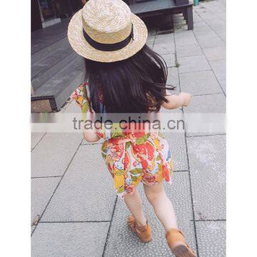 New 2017 Wholesale Fashion Summer Girls Cotton Trousers 1-6years photo-5