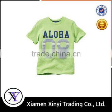 Promotion Fashion cute boys printed tshirt