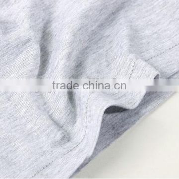 Female model of grey number printed nightgown