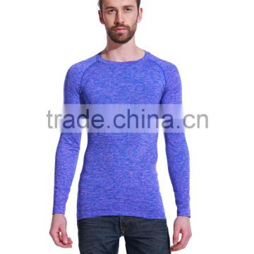 Seamless Running Shirts Training Wear Fitness Compression Gym Shirts