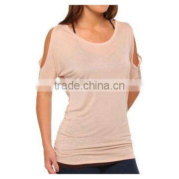 Ladies slim-fitting knit tops RO07
