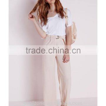 2015 Fashion New Design Straight Cotton Women Trousers photo-3