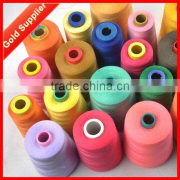 China Supply Dyed Sewing Thread 40s 2 100 Polyester