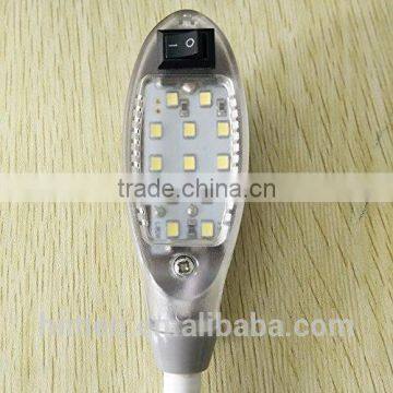 12-led Sewing Machine Lamp White Light 0.6W Gooseneck Magnetic For Bernina Juki(AOM-12A) photo-3