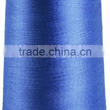 blue dope dyed nylon DTY with paper cone