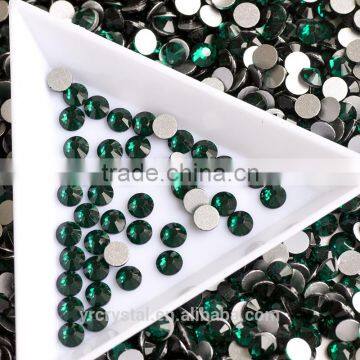 Latest flat back rhinestones bulk loose rhinestones for shoes/garment
