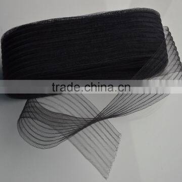 CYG New Design Pleated Crinoline Headdress Accessory