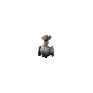 Chemical Trunnion Ball Valve 300lb WCB Casting , DN50 - DN1200