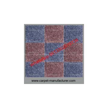 Modern Design Hotel Loop Tile Jacquard Floor Wool Carpet With pp Backing photo-2